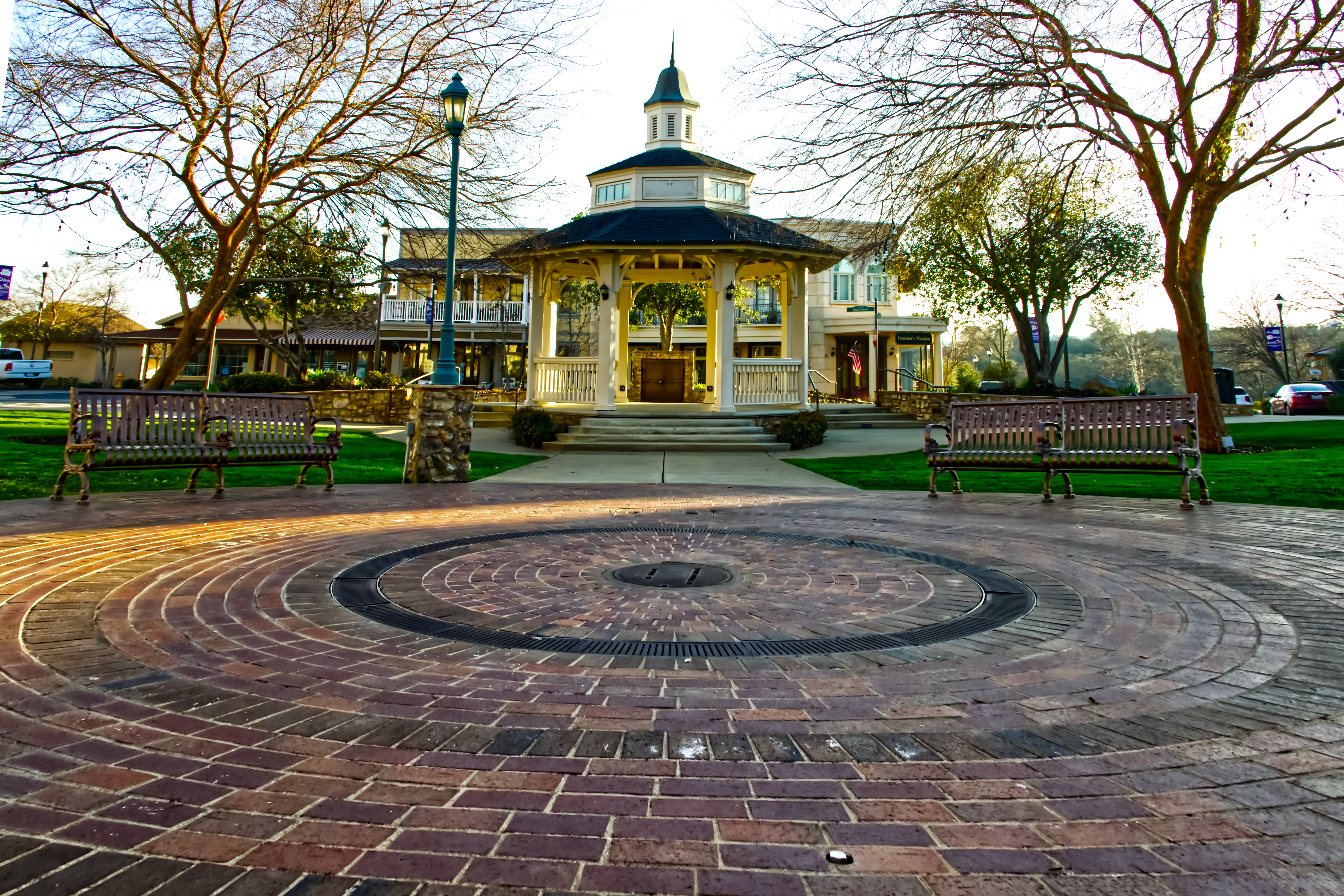 Town Square Architecture Landscape